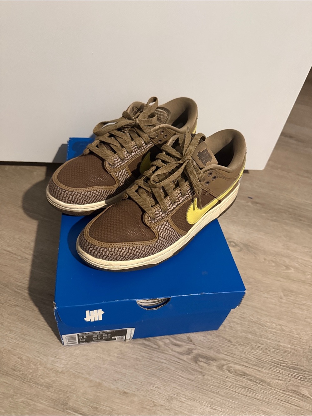 Nike Dunk Low UNDFTD Canteen/ Lemon Frost
